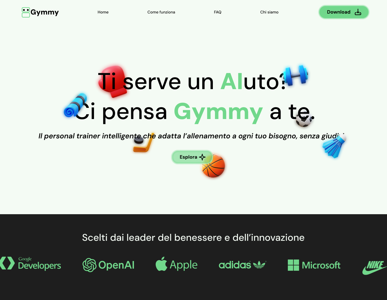 Gimmy — UI preview